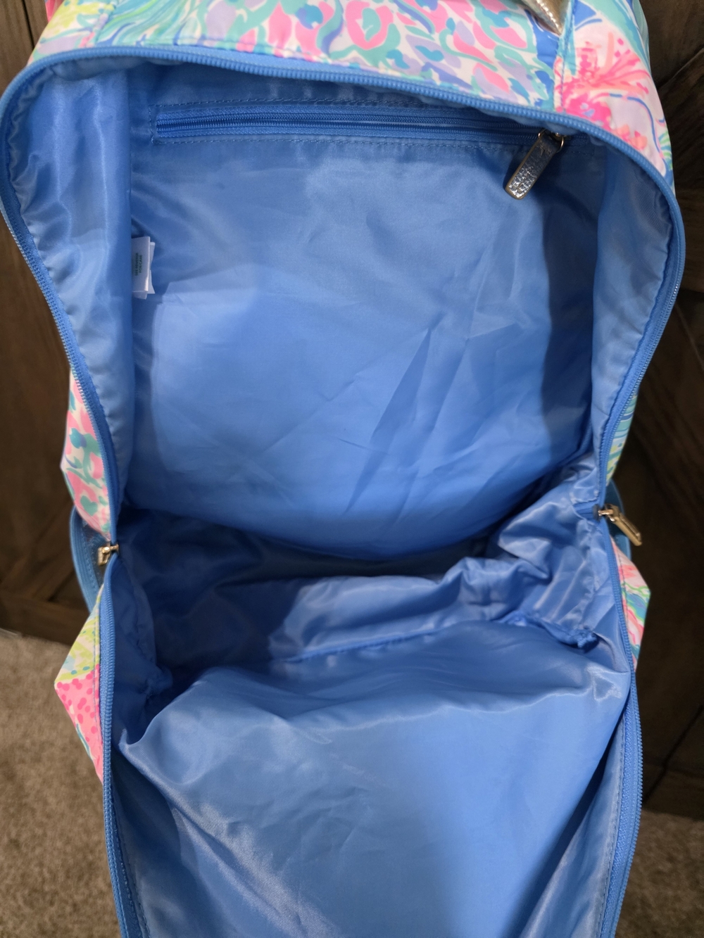 Lilly Pulitzer Tropical Floral Backpack - Picture 4 of 7